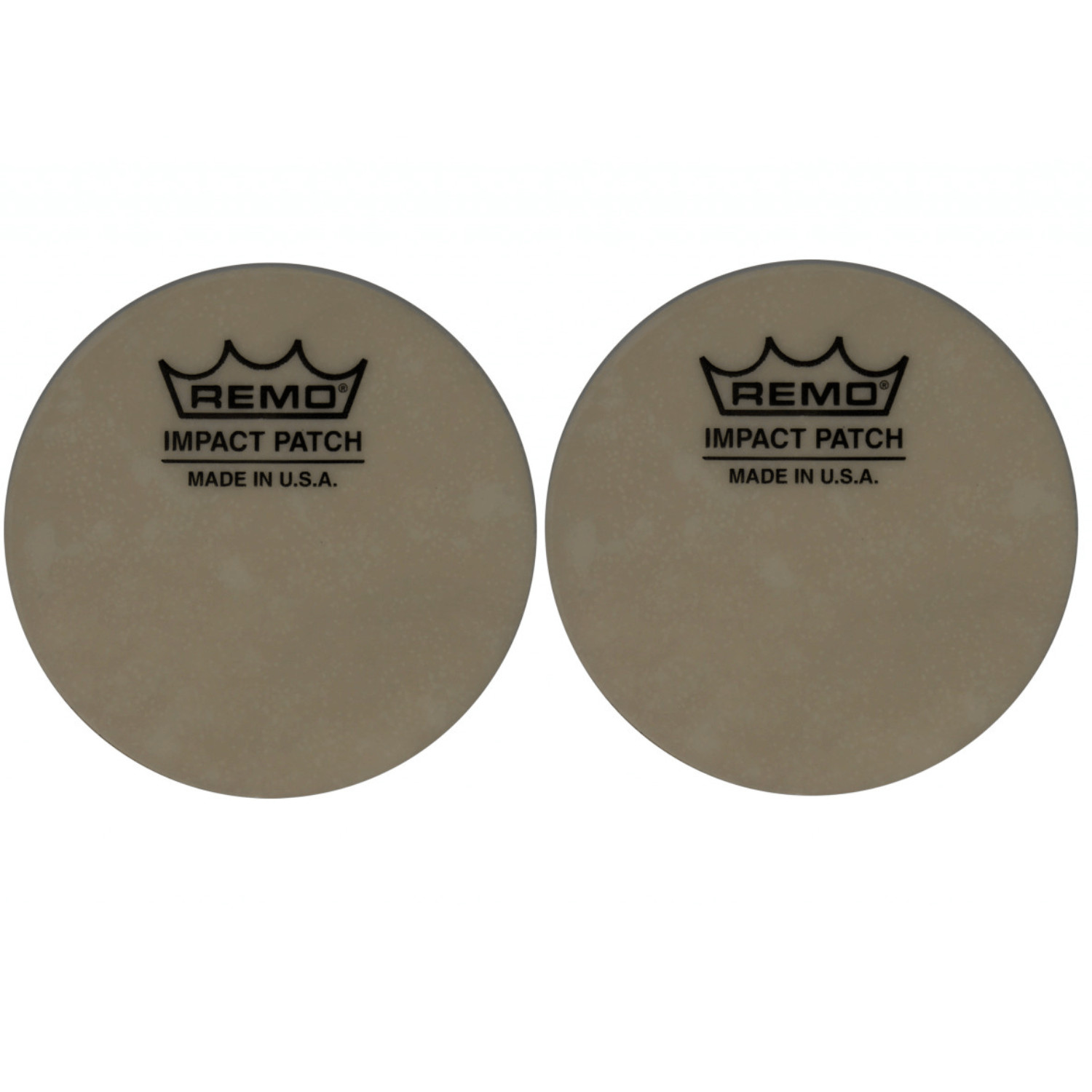 Remo Bass Drum Head Impact Patch For Pedal Twin Pack IM-0002-PH