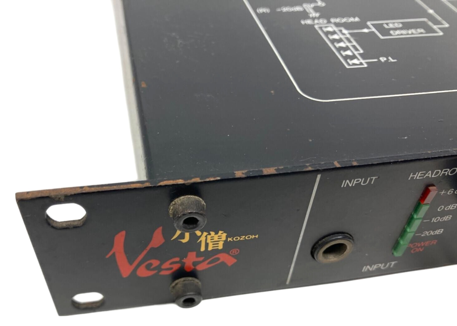 Vesta Kozoh Digital Delay 1U Rack Effect DIG-412 AC100V