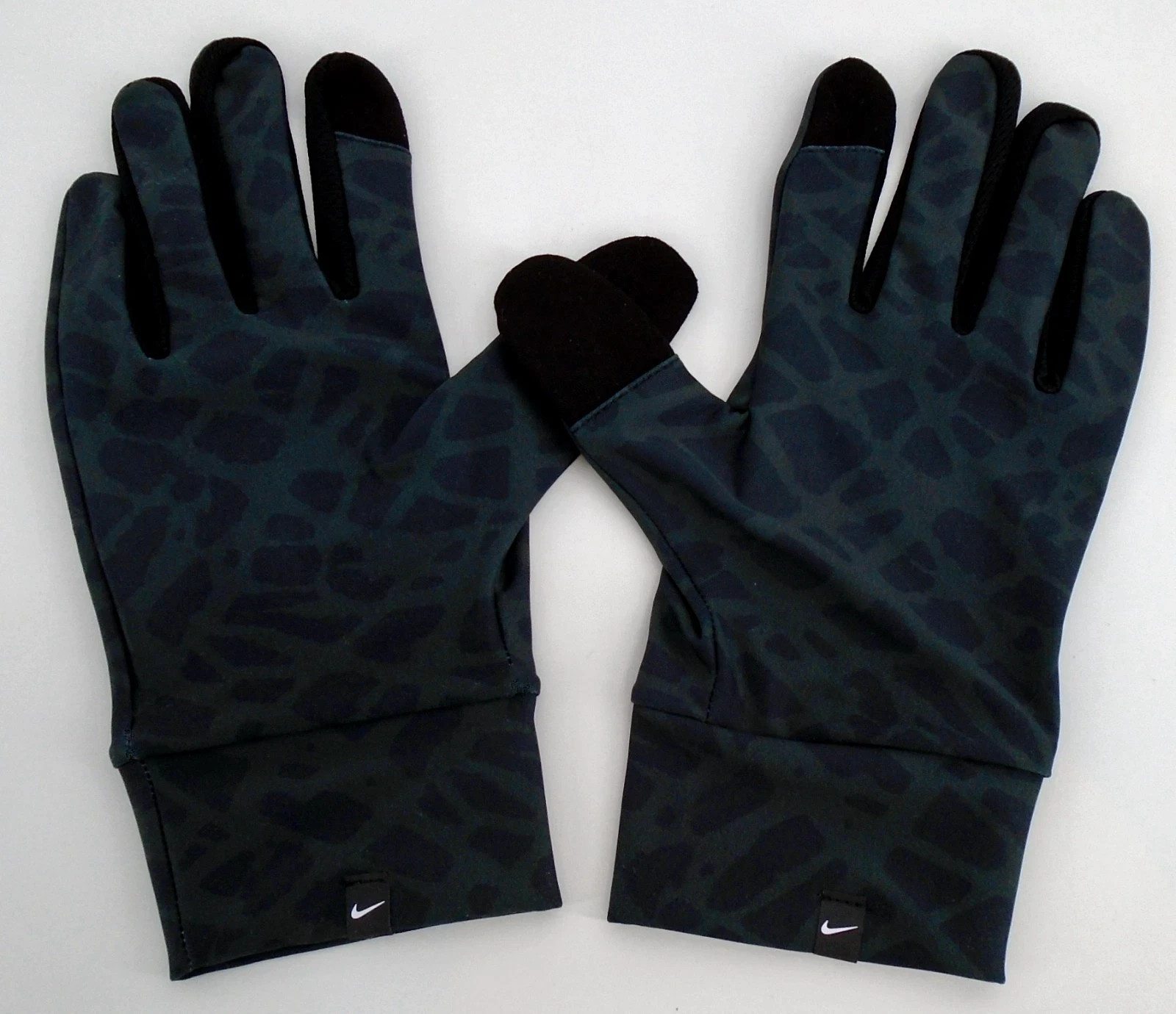 Nike Lightweight Tech Gloves Men's Small Touch Screen Black/Anthracite/Silver