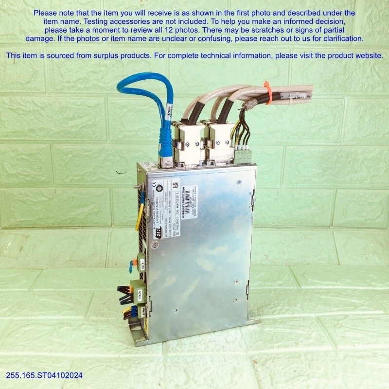 AccurET EA-P2M-300-4/7.5A-0000, Controller as photos, SN:9517, FedExDHL