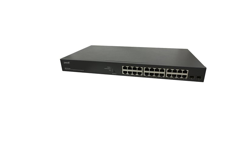 LANTRONIX SM24TAT2SA 24 Port PoE Switch NEW (*105)
