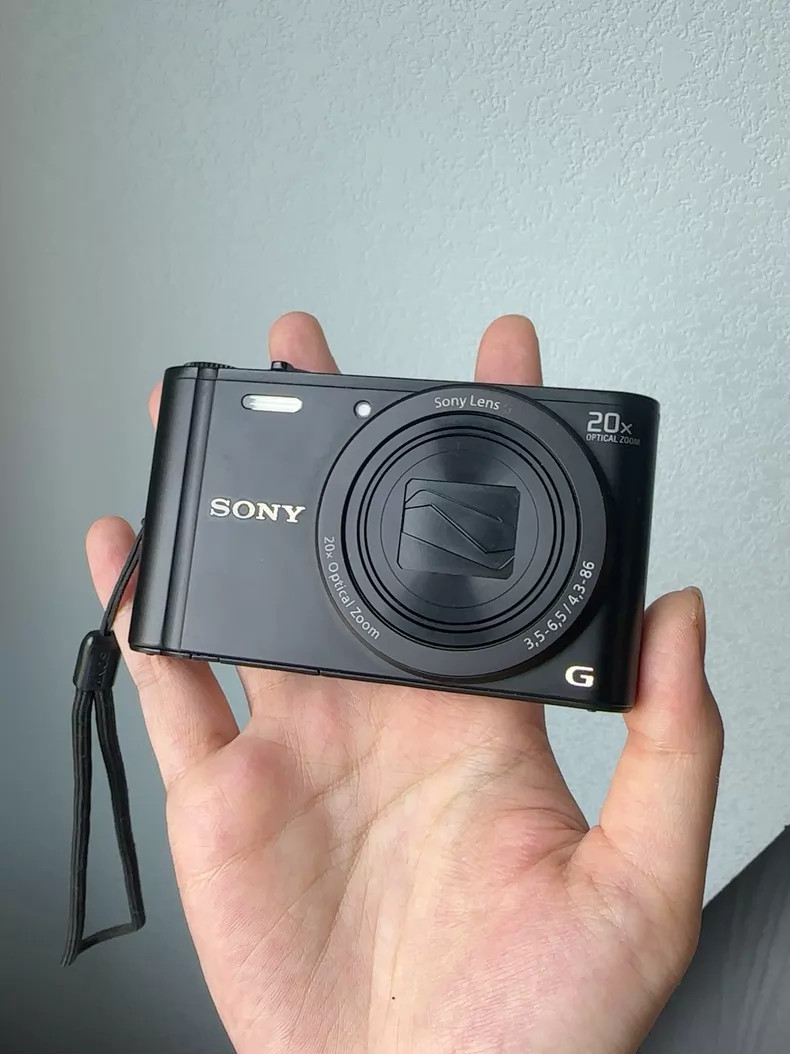 Sony Cyber shot DSC-WX350 18.2MP Digital Camera 20x Optical Zoom CMOS Sensor