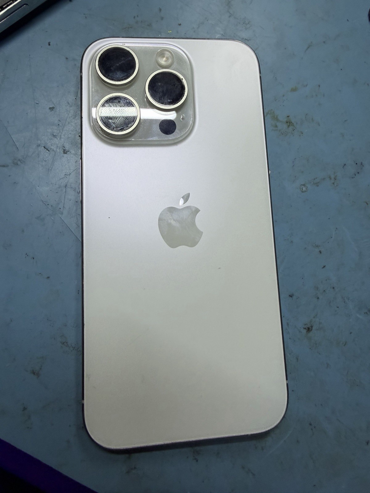 iPhone 15 Pro SILVER Frame Housing Replacement With OEM- GRADE A- 🔥