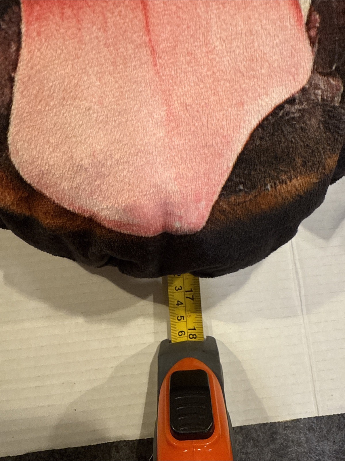 Pet Faces throw pillow Rottweiler. It’s Huge!’!!