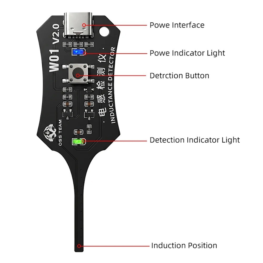 Universal Inductance Tester W01 Inductor Detectors With Compactly Construction ✅