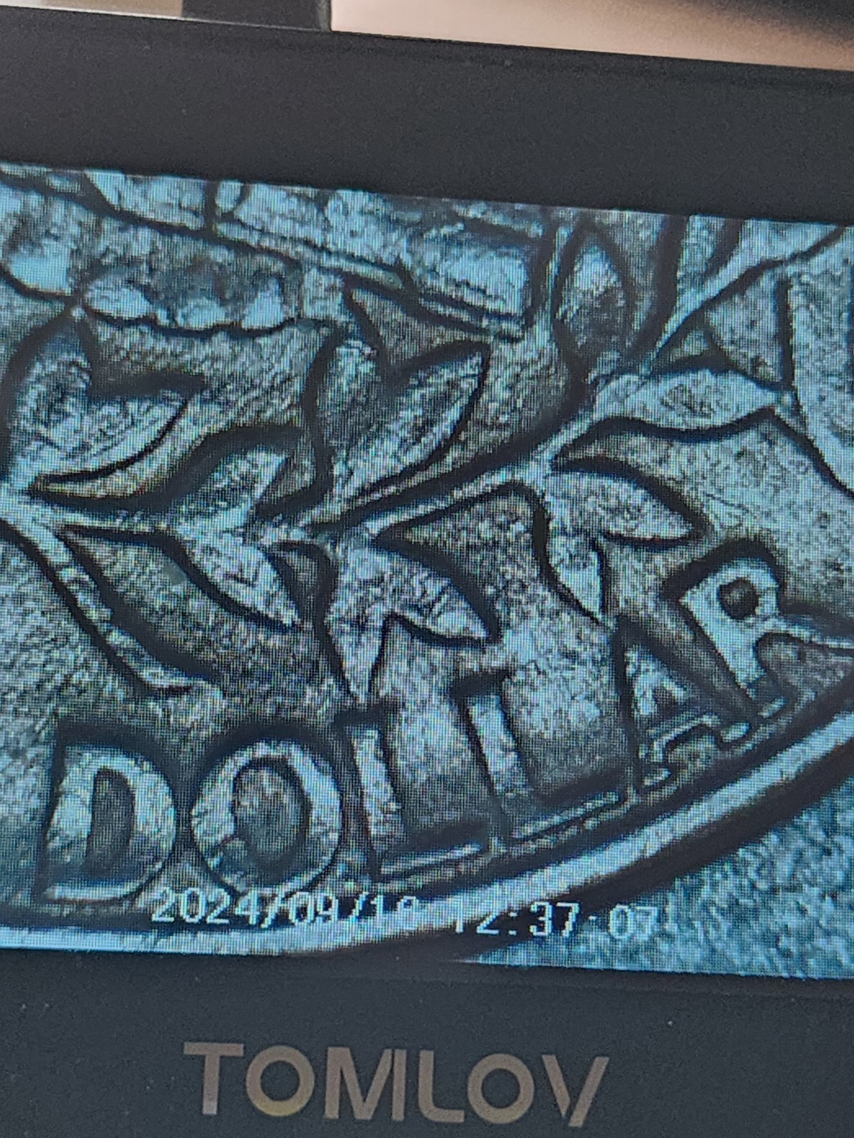 1981 WASHINGTON QUARTER FILLED IN MINT MARK W/ADD ERRORS, Circulated