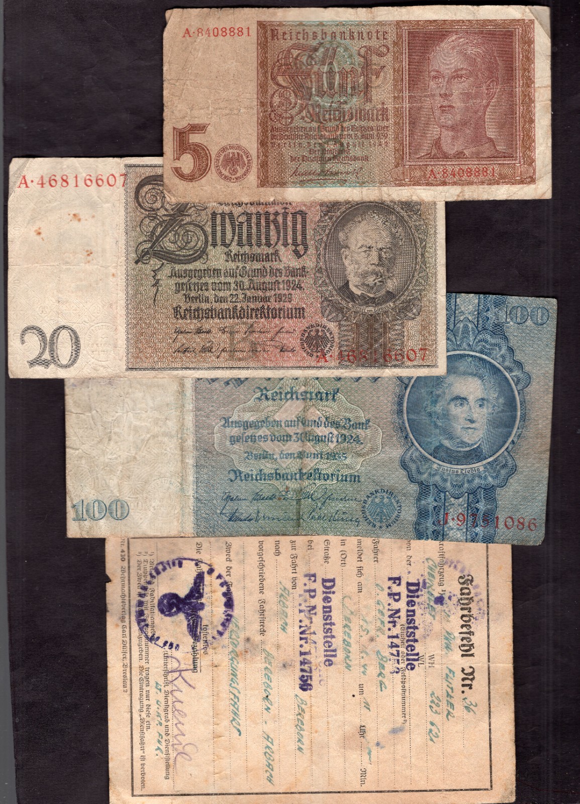 Germany. Third Reich Era. 11 items, mixed grades.