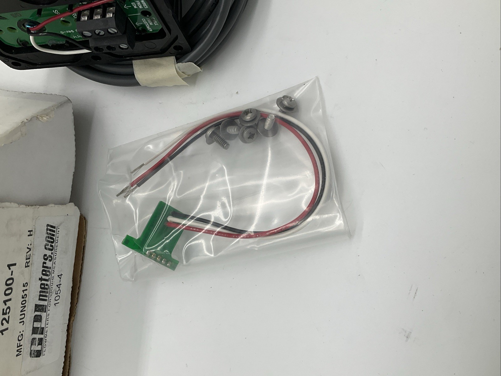 GPI Meters 125100-1 4-20 mA Output Module Transmitter New Open Box