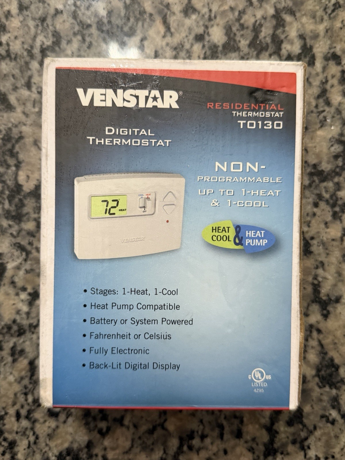 Venstar T0130 Non-Programmable Digital Thermostat