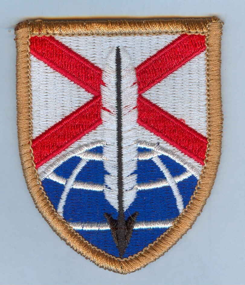 NEW ISSUE SSI:  279th SUSTAINMENT BRIGADE - BLACK LINE IN FEATHER VARIATION .. X