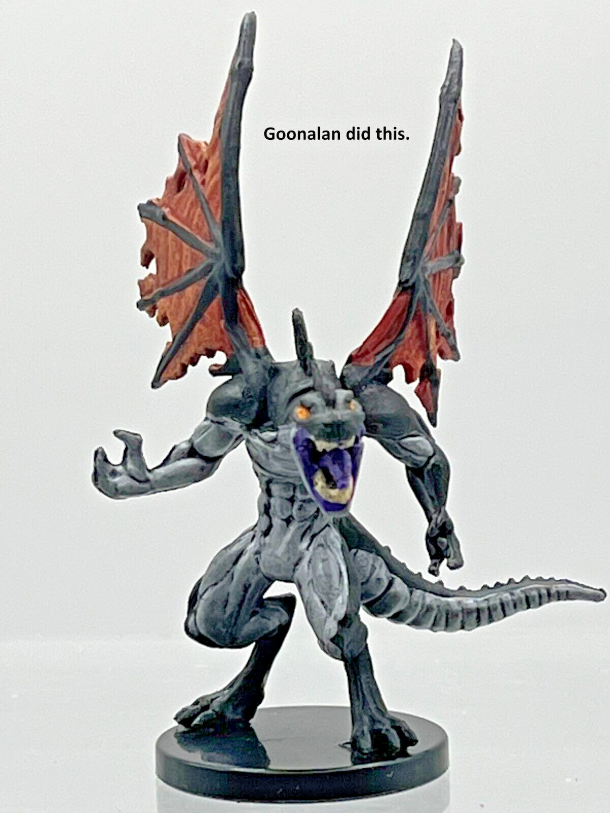 D&D Pathfinder Mini Jungle of Despair 16 Winged Chupacabra Drake Dragon UC