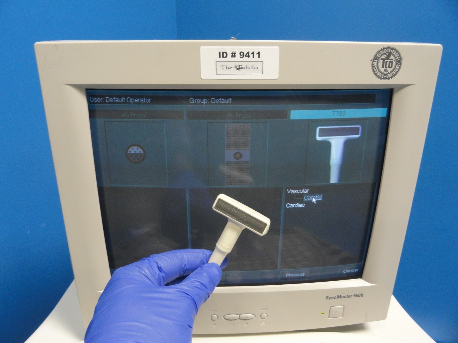 GE T739 Linear Array Ultrasound Transducer/Probe | P/N 2128151‑2 ~ 9853
