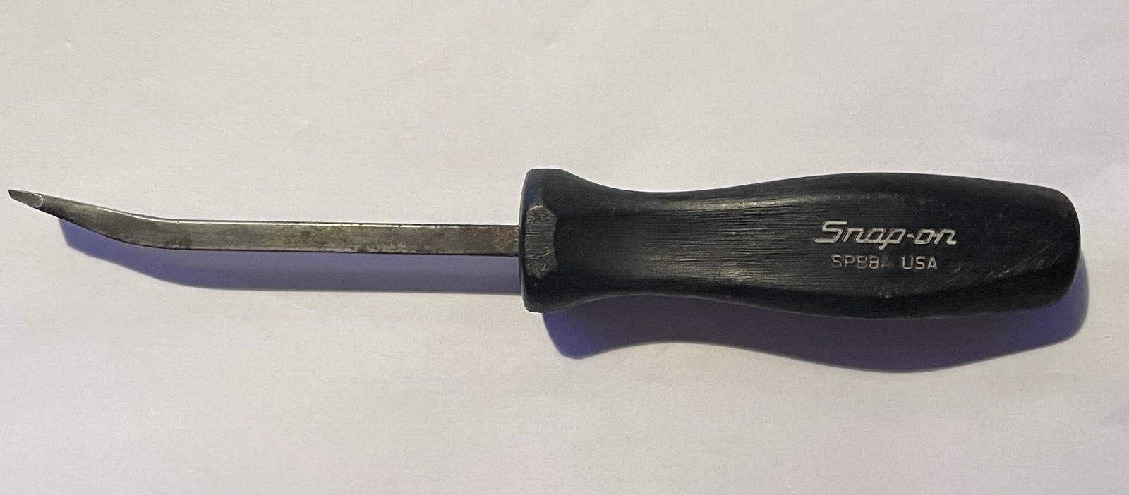 Vintage Snap On Tools SPB8A 8" Prybar Pry Bar Black Handle
