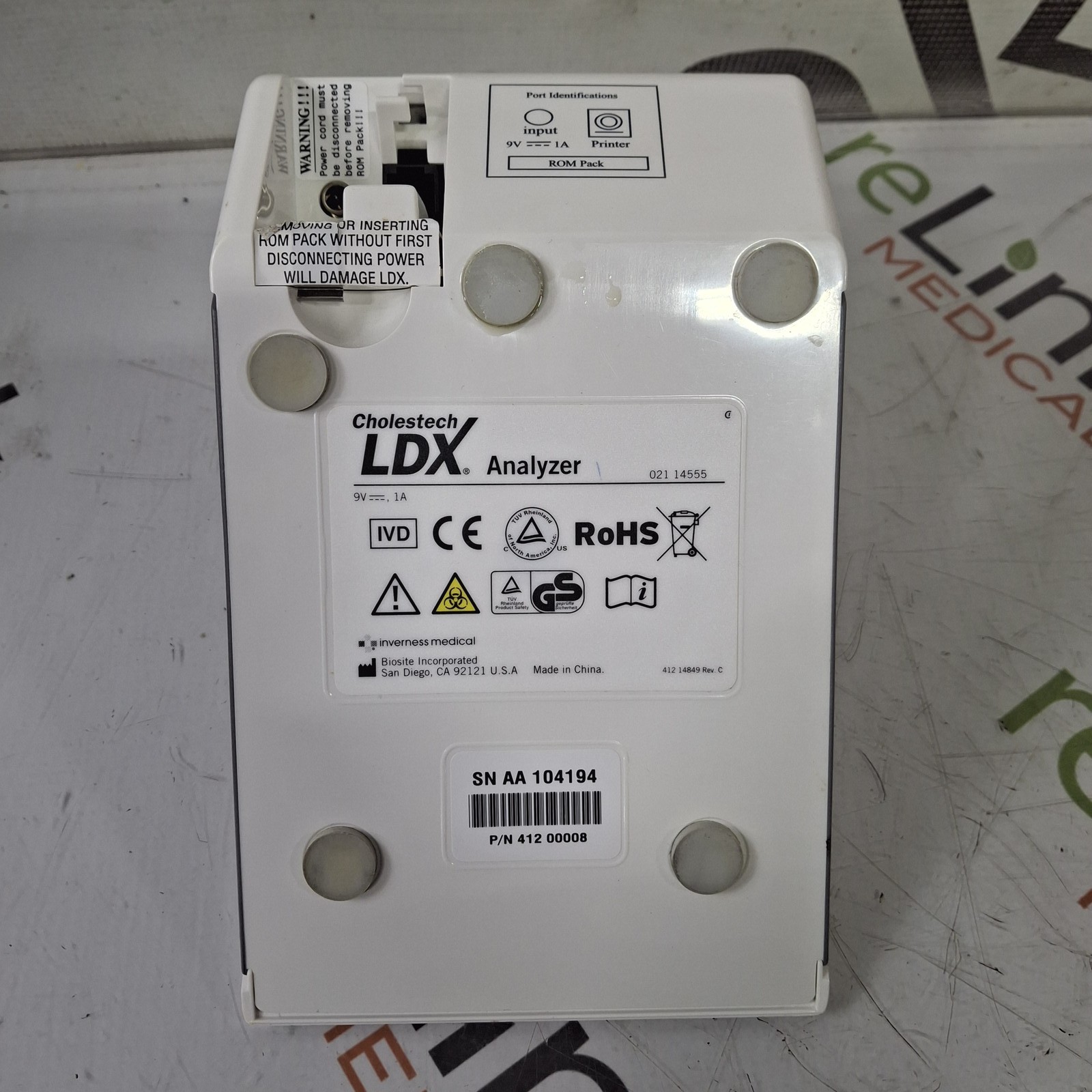 Cholestech LDX Cholesterol Analyzer