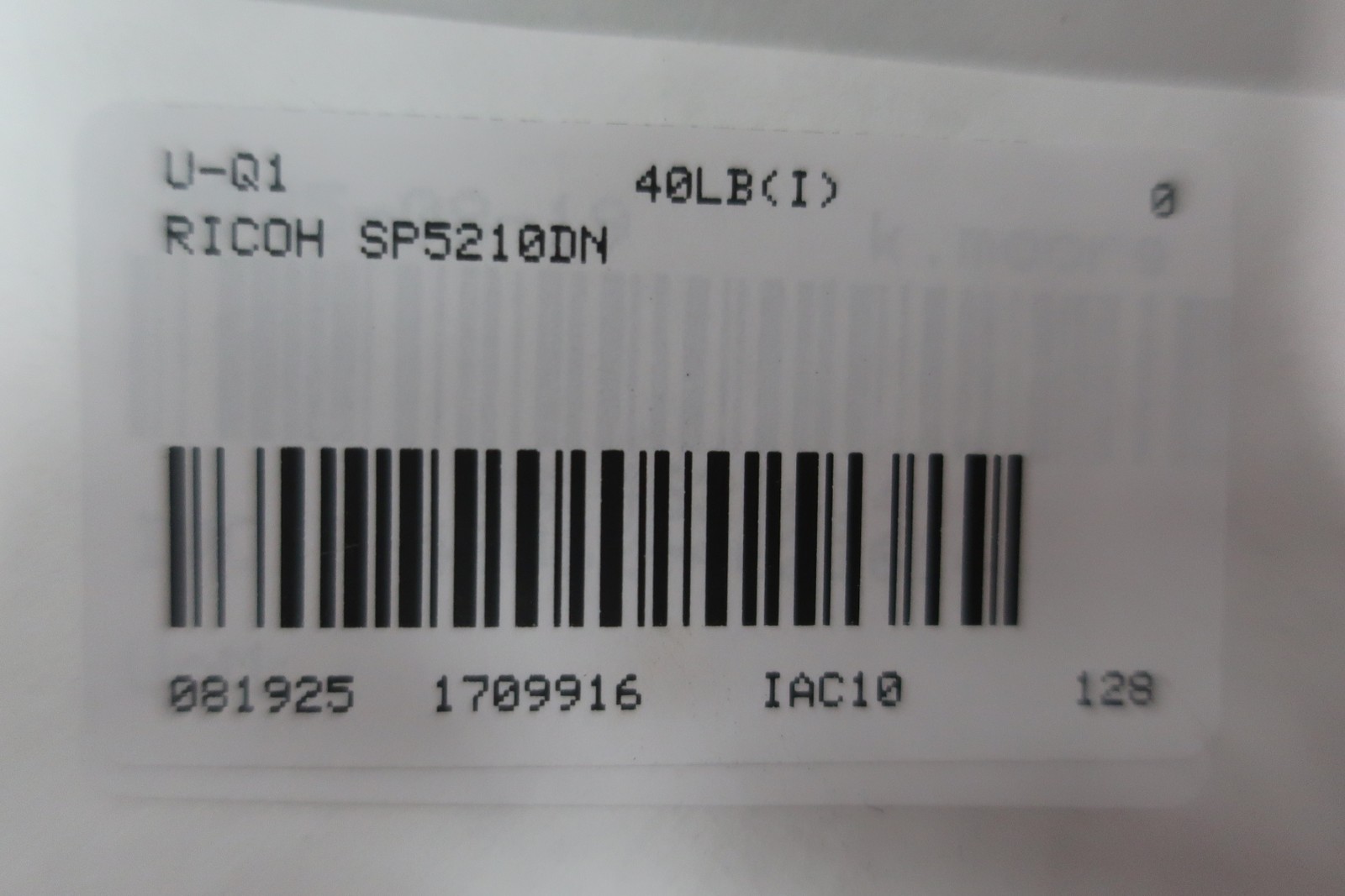Ricoh SP 5210DN Ink Printer