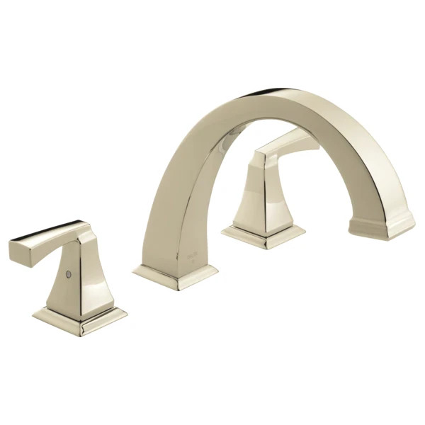 Delta Dryden T2751-PN Roman Tub Faucet - Polished Nickel Brand New in Box