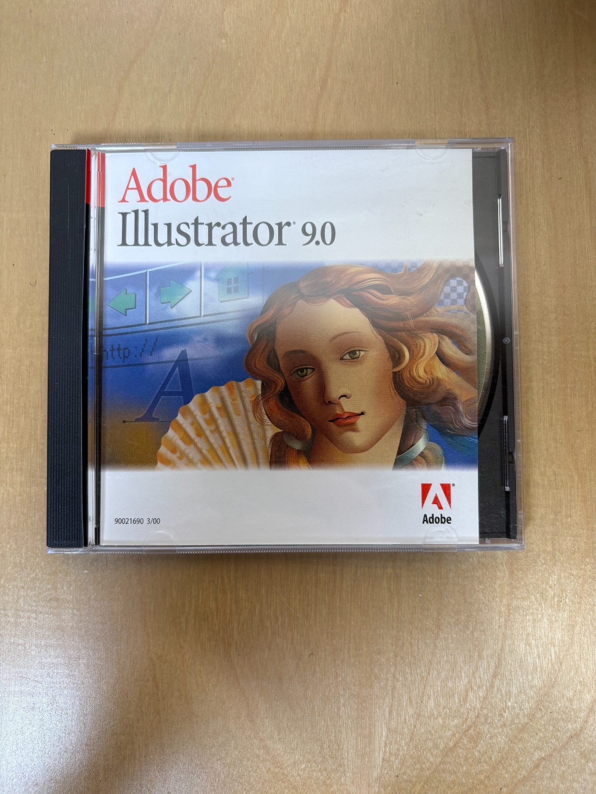 Adobe Illustrator 9.0 Upgrade Macintosh Mac CD-ROM Software Untested