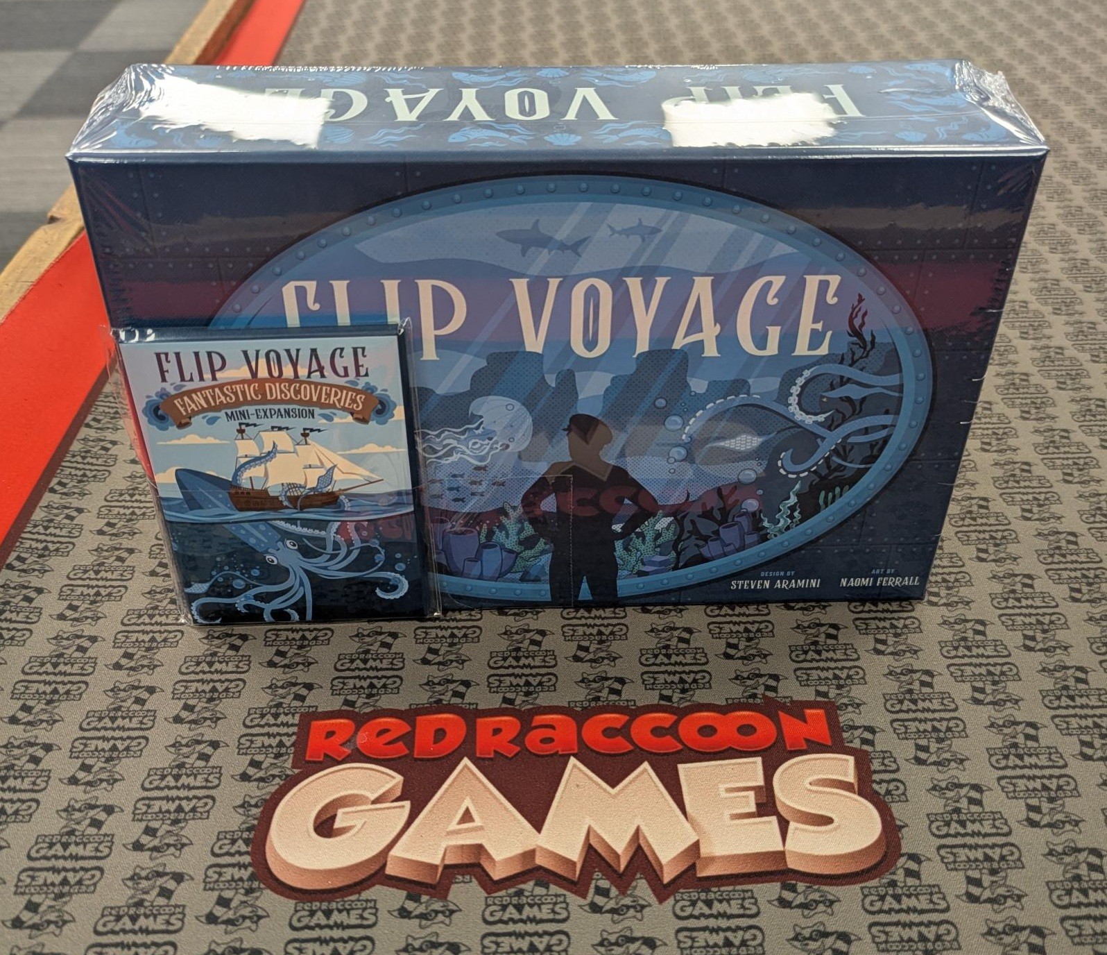 Flip Voyage + Fantastic Discoveries Mini Expansion + Kickstarter Exclusives