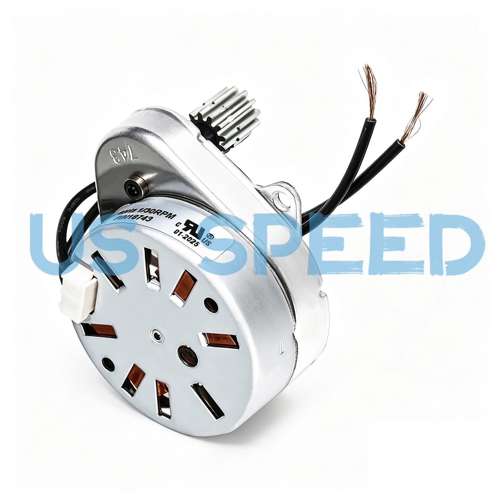 Low Speed Timer Motor 1/30RPM 18743-1 Fit Fleck 9000 Softener Control Head