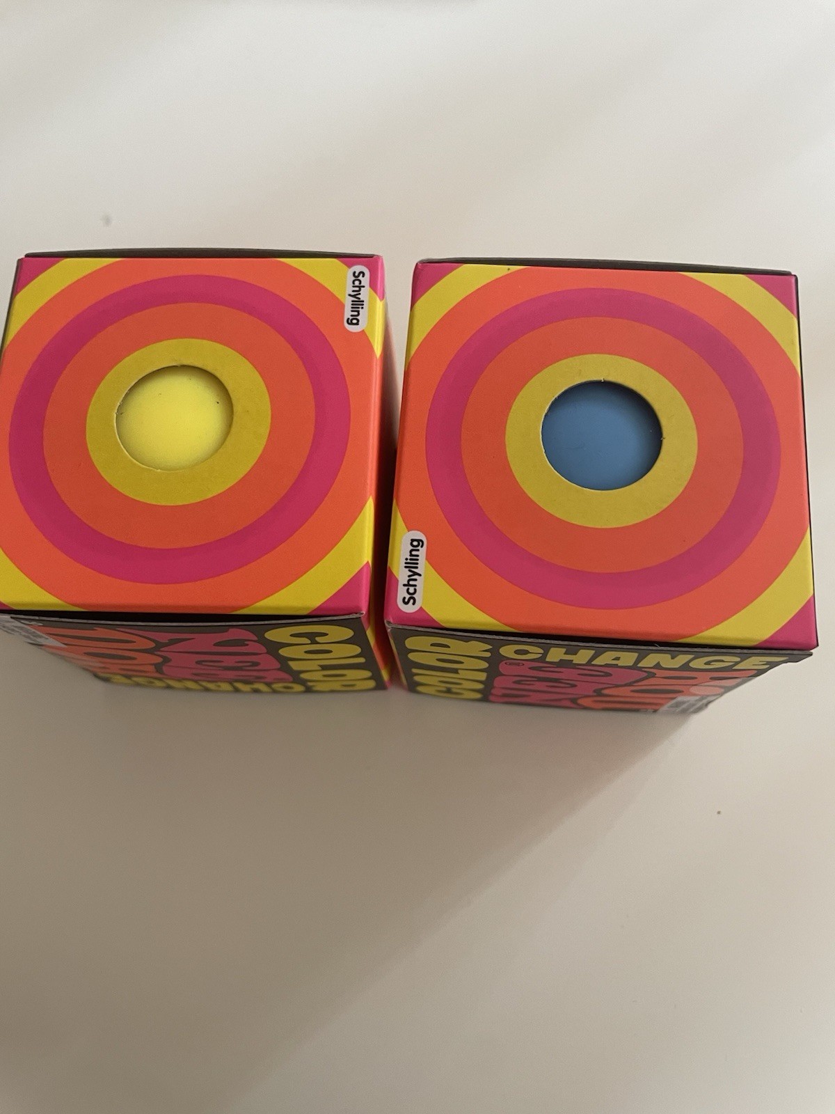 NEE DOH 🔥Schylling Color Change Multicolor Squishy Squeeze Ball Toy Bundle of 2
