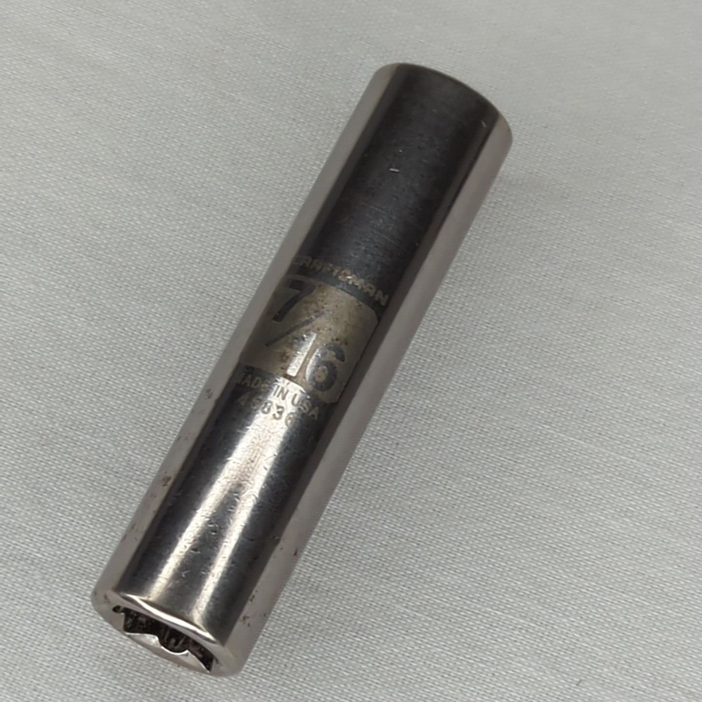 Craftsman 7/16" x 3/8" Drive 6 Point Socket 45836