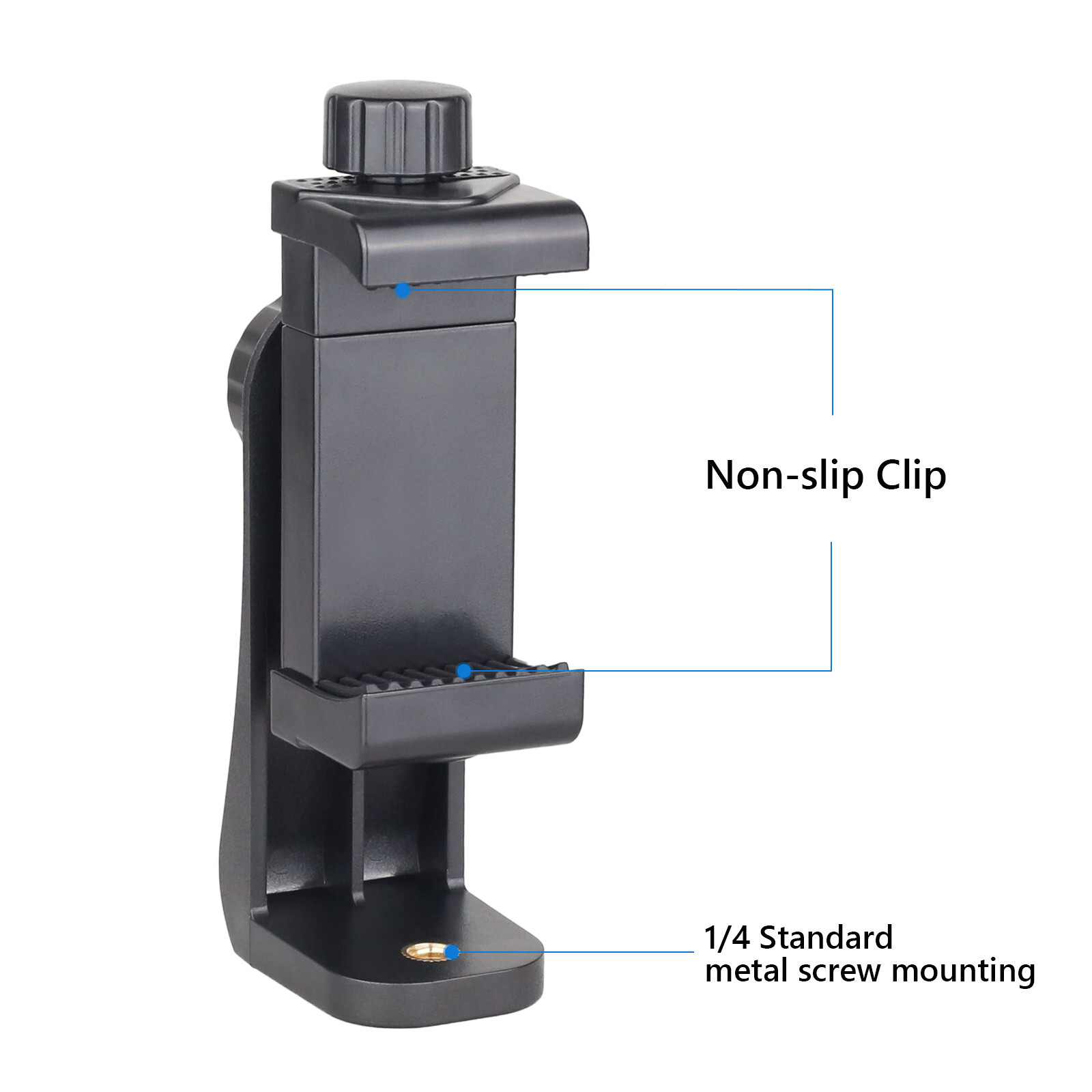 ARTCISE 360 Degree Rotatable Smartphone Holder Vertical Bracket with Ball Head