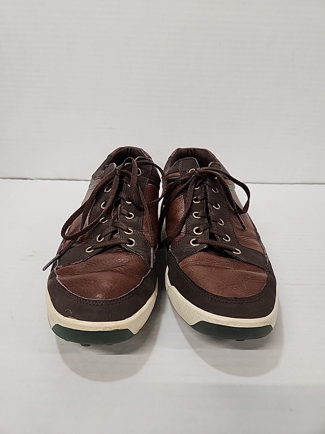 Footjoy Contour Casual Golf Shoes Men’s Size 10M Brown White Sole FJ 54275