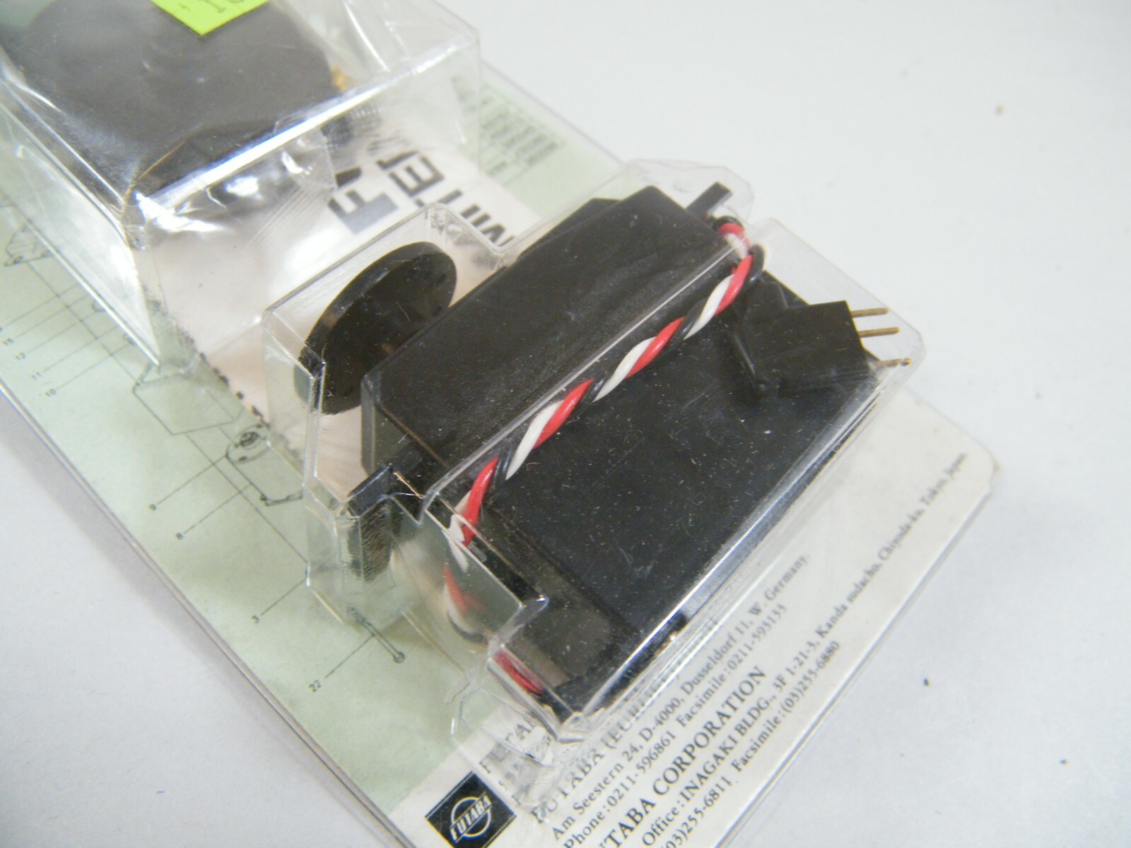 FUTABA FP-S48 SERVO RUGGED LOW PROFILE D61006