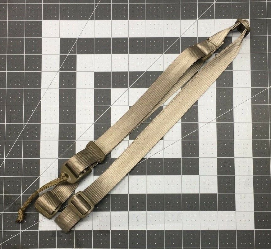 LIVESOUTSIDE Sand Seatbelt 2 Point Quick Adjust Sling FDE Tactical USA Made!