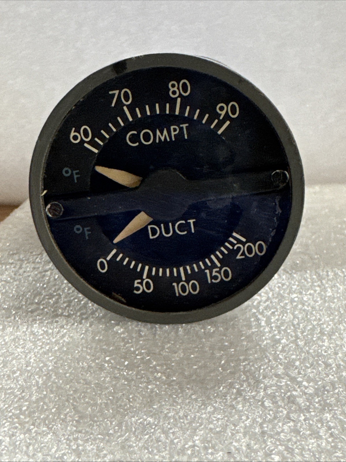 Weston Compt & Supply Duct Indicator Instrument Gauge p/n:520416    bin16