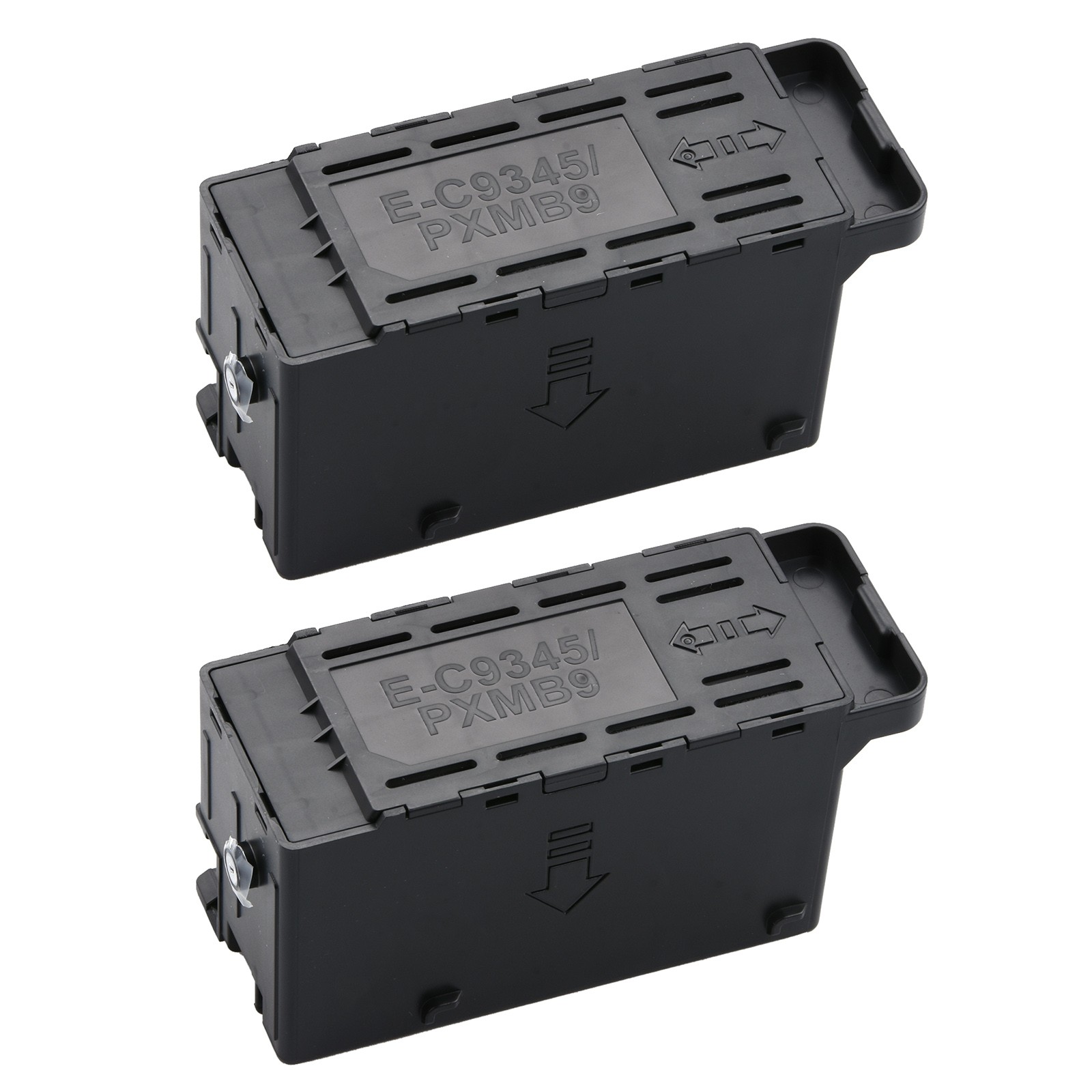 2PCS C9345 Maintenance Box For Epson Printer Waste Ink Pad Replace Durable