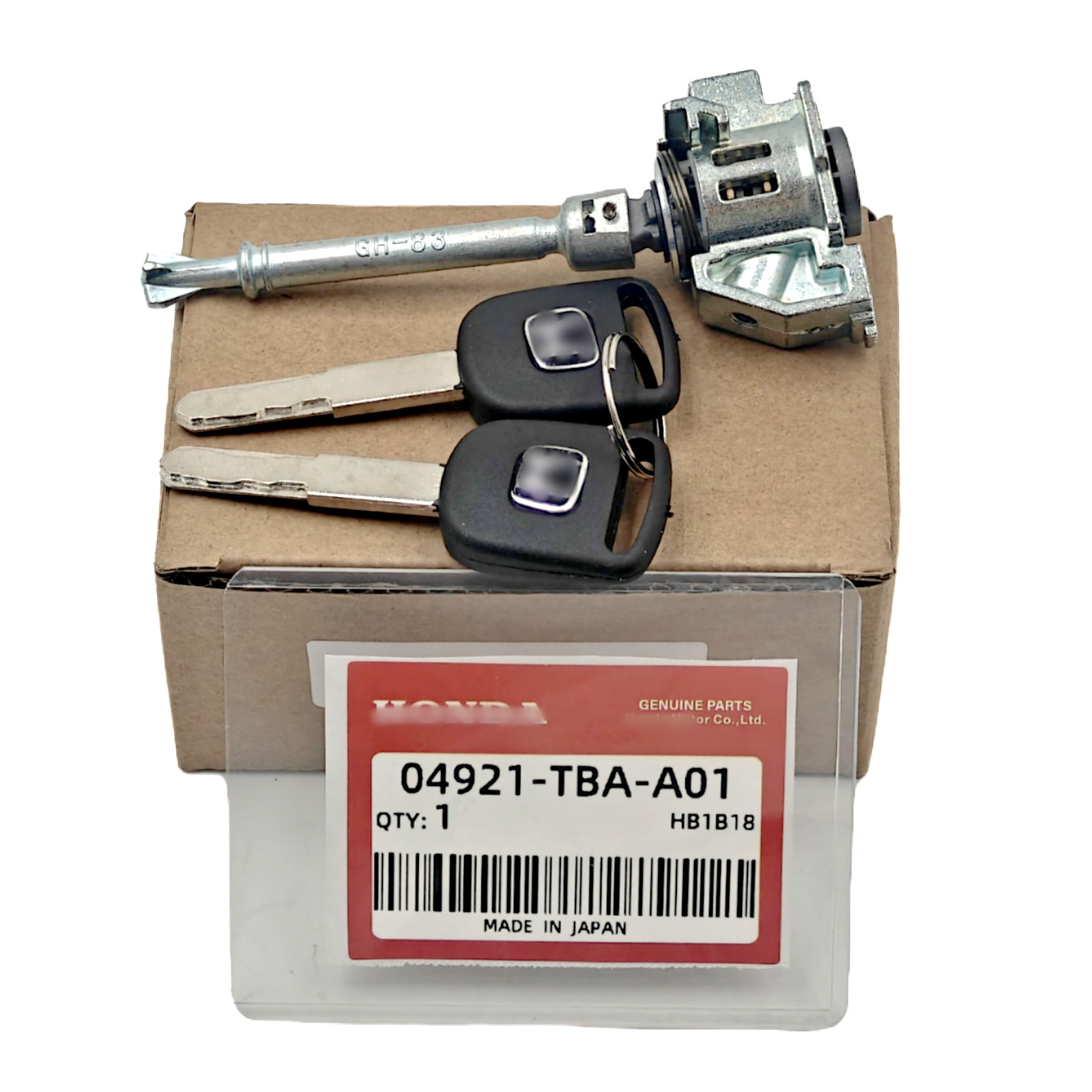OEM Door Lock Cylinder Driver Side W/2keys For Honda Civic 2016-2021 04921TBAA01