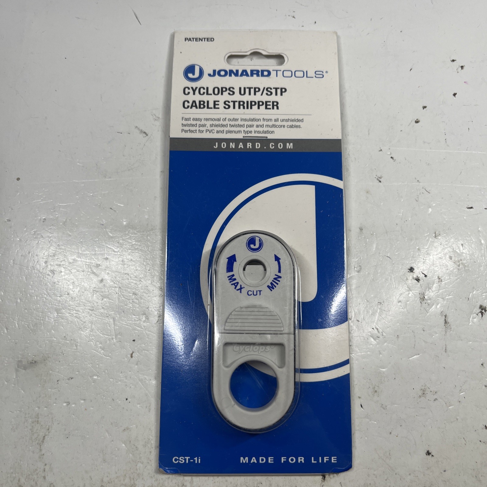 Jonard Tools CST-1i Cyclops Cable Wire Stripper 1/8” - 3/8” New