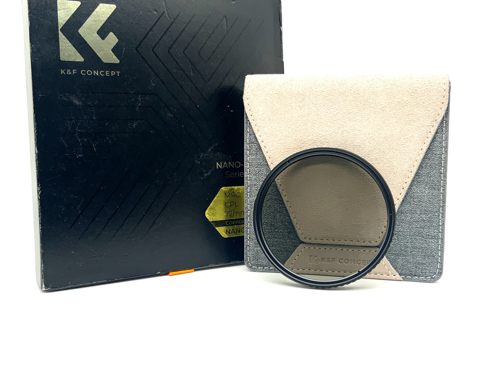 K&F Concept Nano-X Pro MRC CPL Polarizer Filter 72mm Circular In Box