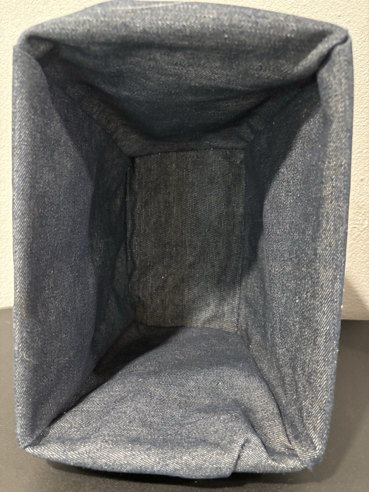 Denim Wire Basket