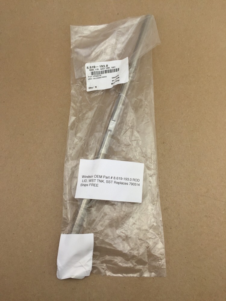 Windsor OEM Part # 8.619-193.0 ROD, LID, WST TNK, SST Replaces 790514 Ships FREE