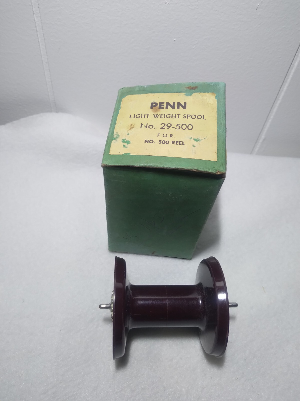 Vintage PENN Fishing Reel Spool  No. 29-500 Light Weight  for 500 Reel OEM Box