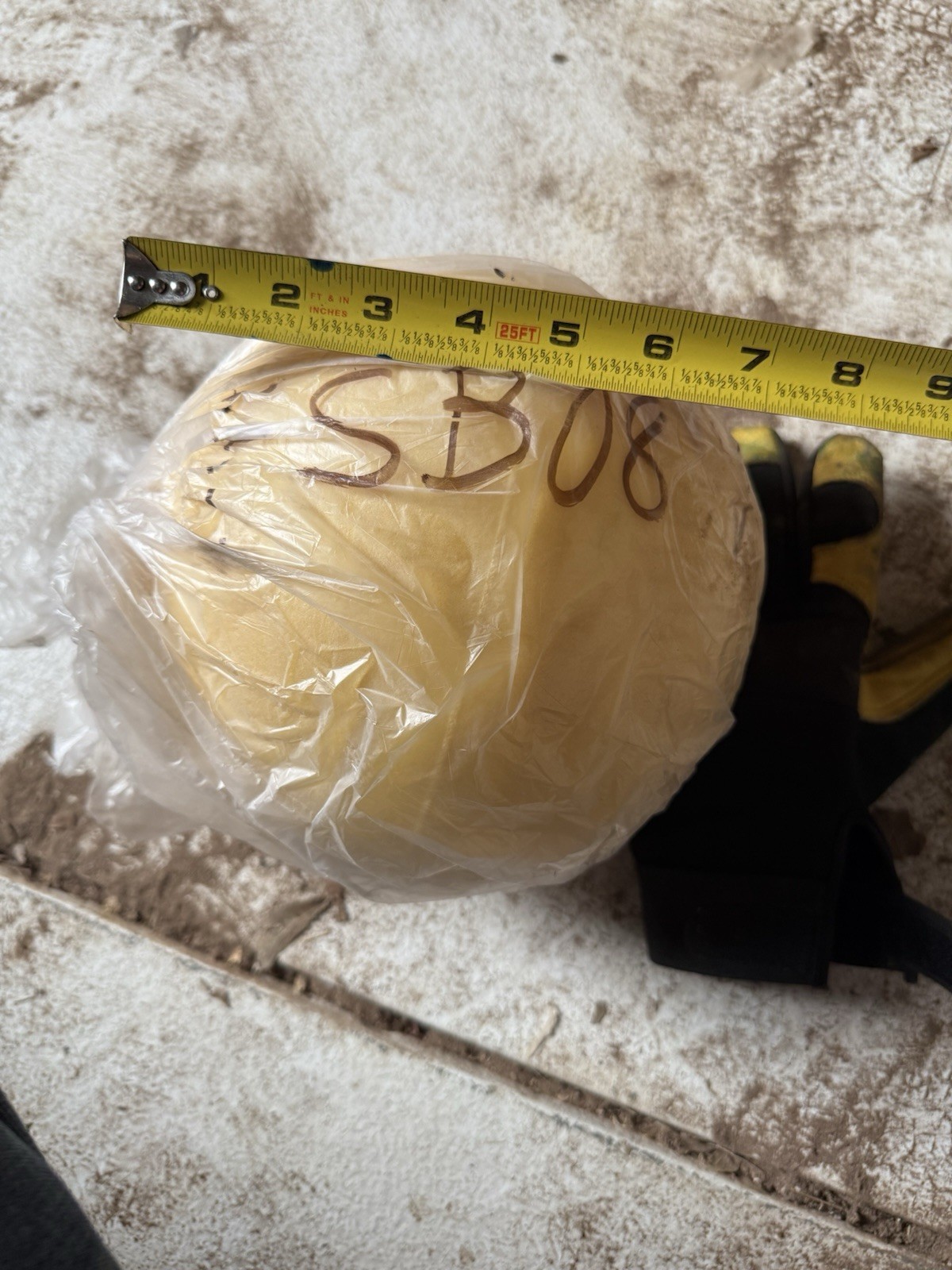 8” Bare Foam Spherical Pipeline Pipe Cleaning Pig New