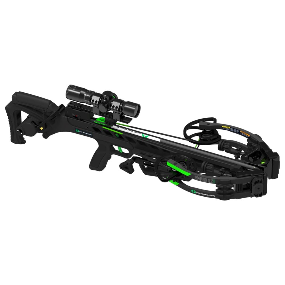 Centerpoint Amped G2D Crossbow, Compact Design, High Performance (C0013): NEW