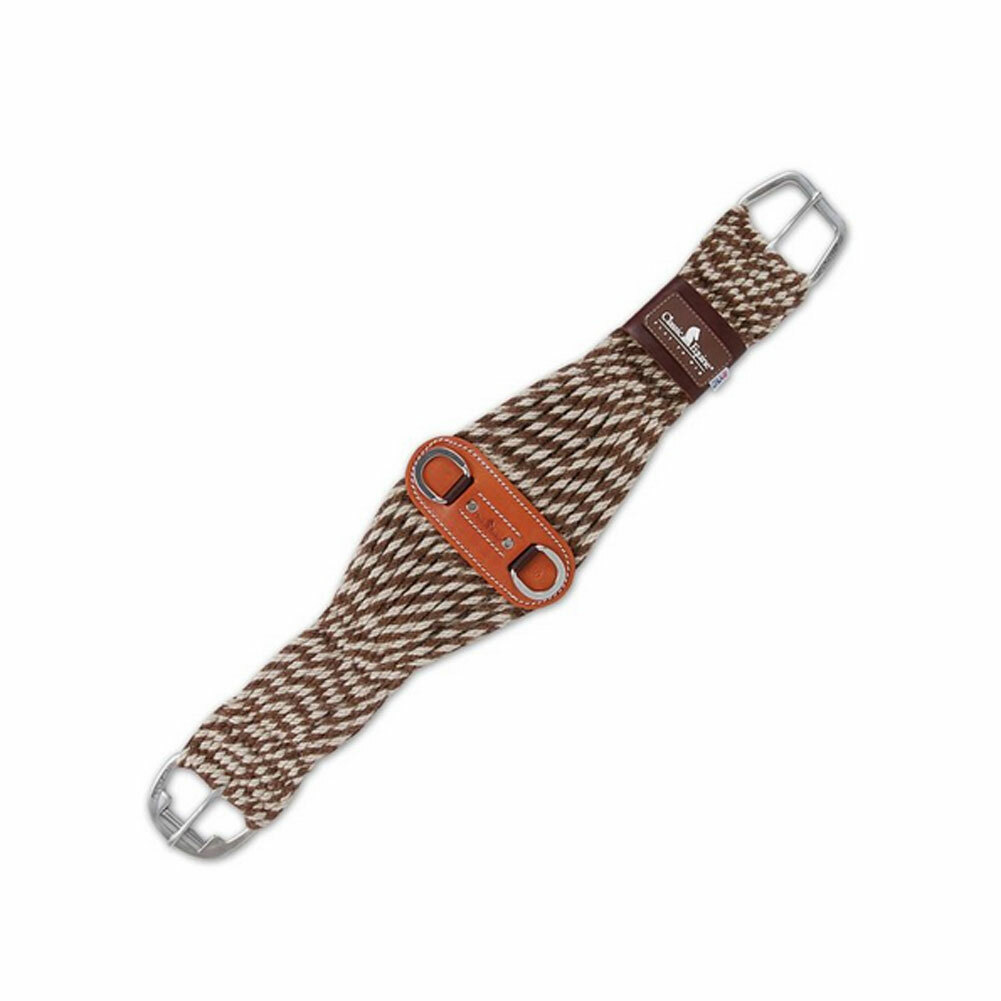 CLASSIC EQUINE Classic Roper 27 Strand Mohair/Alpaca Cinch with Steel Hardware
