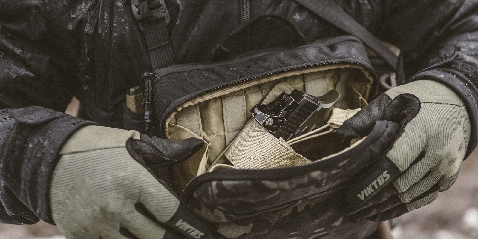 VIKTOS Low Key Multicam Black Chest Rig (2102202)