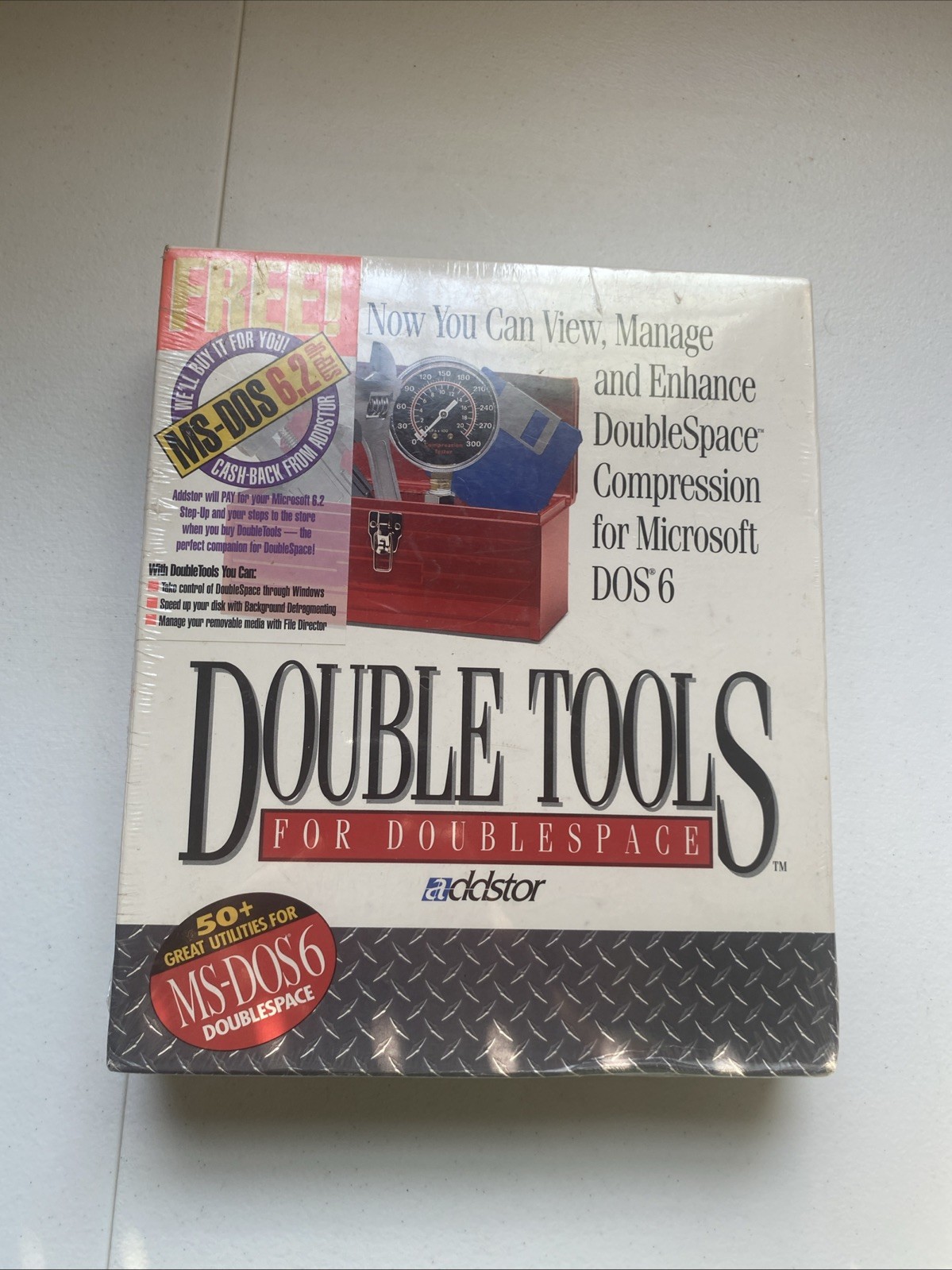 Central Point Double Tools Compression Software for MS-DOS 6 Floppy 3.5"