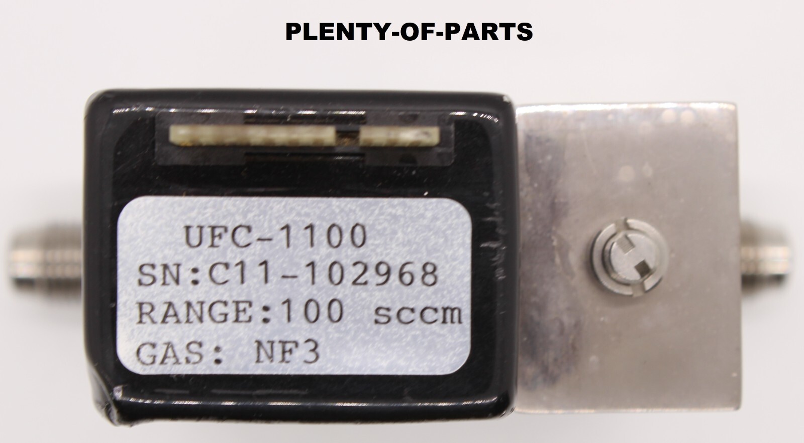 Unit Instruments Mass Flow Controller 1100 Series NF3 500psi Max 100SCCM