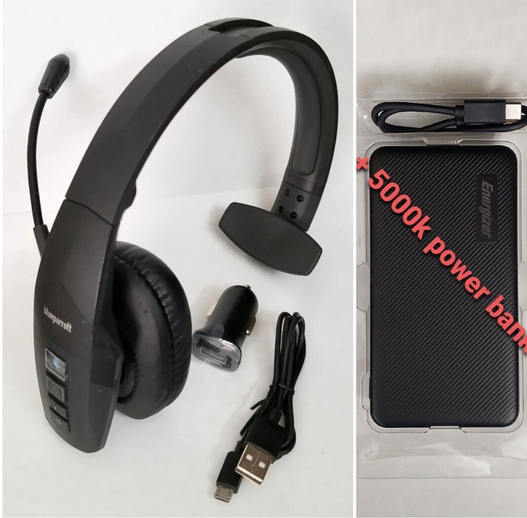 Blueparrot B450-XT Bluetooth Headset for Trucker Blue Parrot