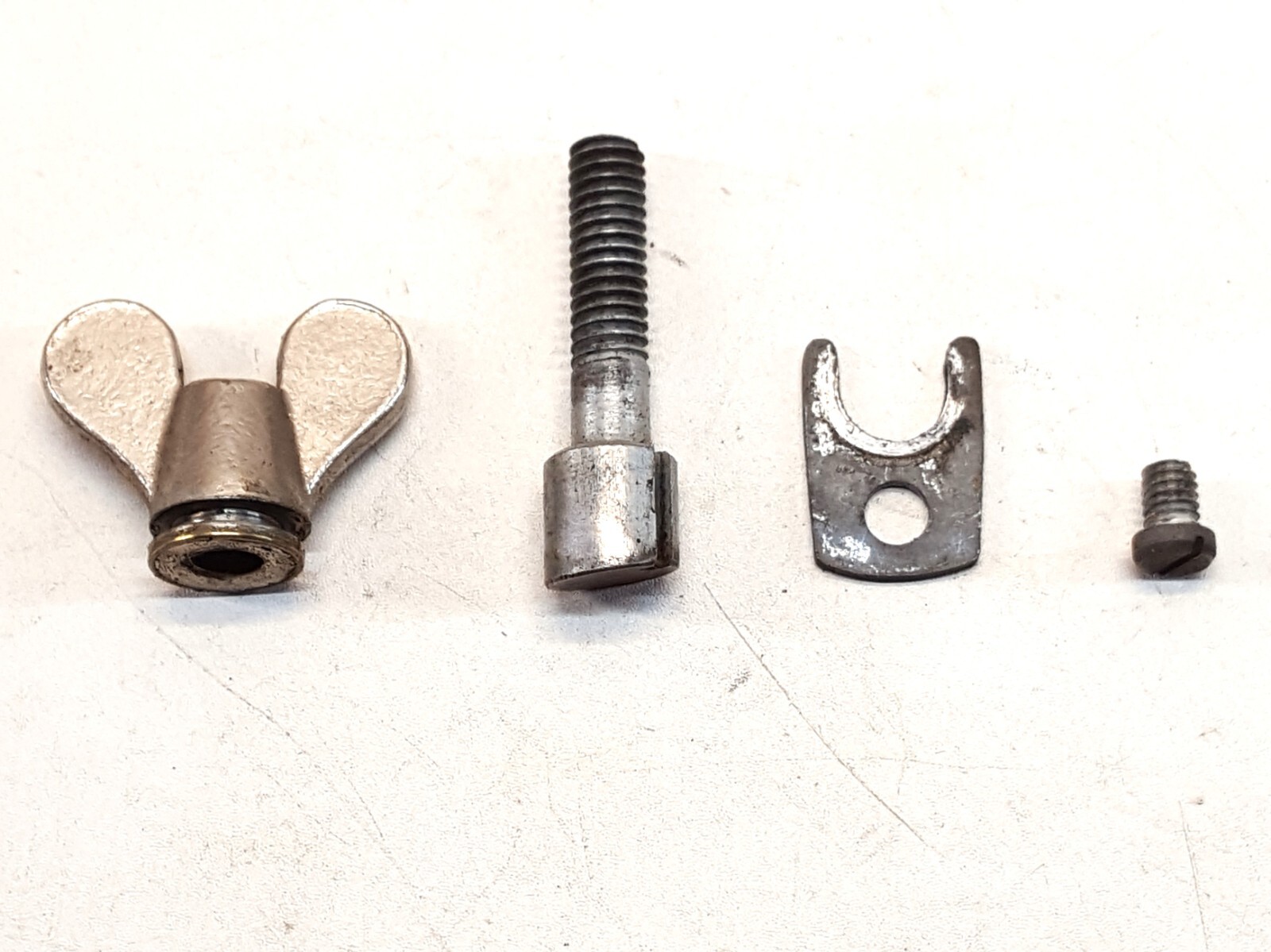 3400 Stanley No. 45; Iron Clamping Screw, Wingnut, Clip & Screw