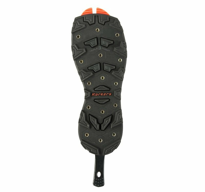 Korkers Triple Threat Customizable Blank Soles - Size 10 - CLOSEOUT