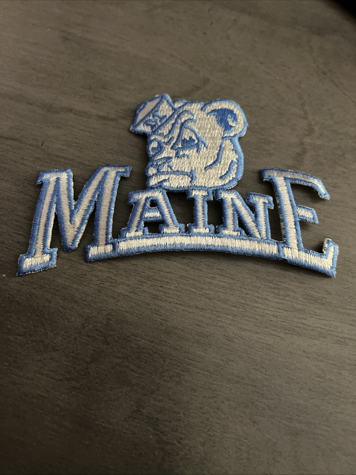 MAINE BLACKBEARS IRON ON PATCH 5 1/4”