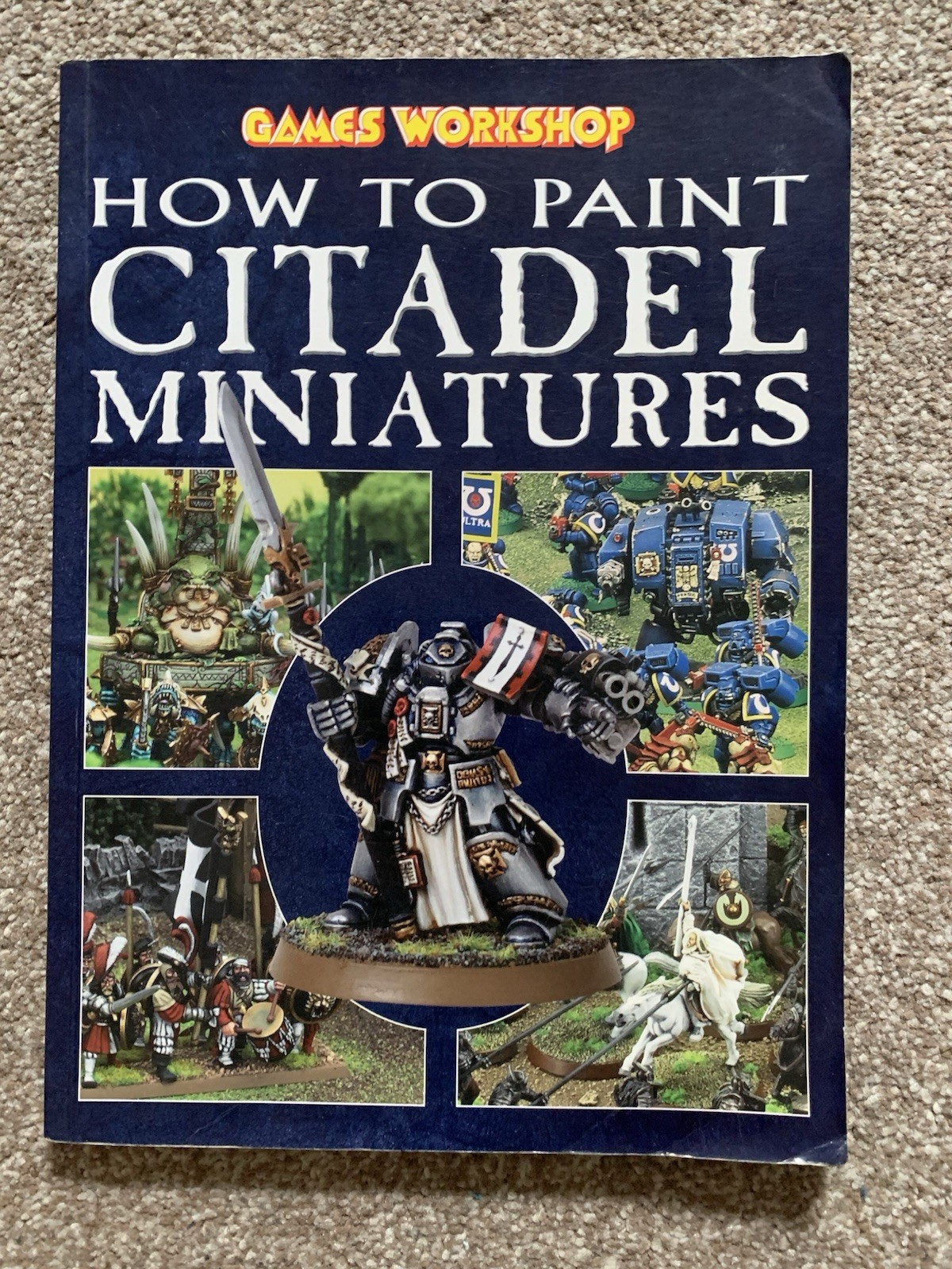 Games Workshop How To Paint Citadel Miniatures Paperback Book 2003