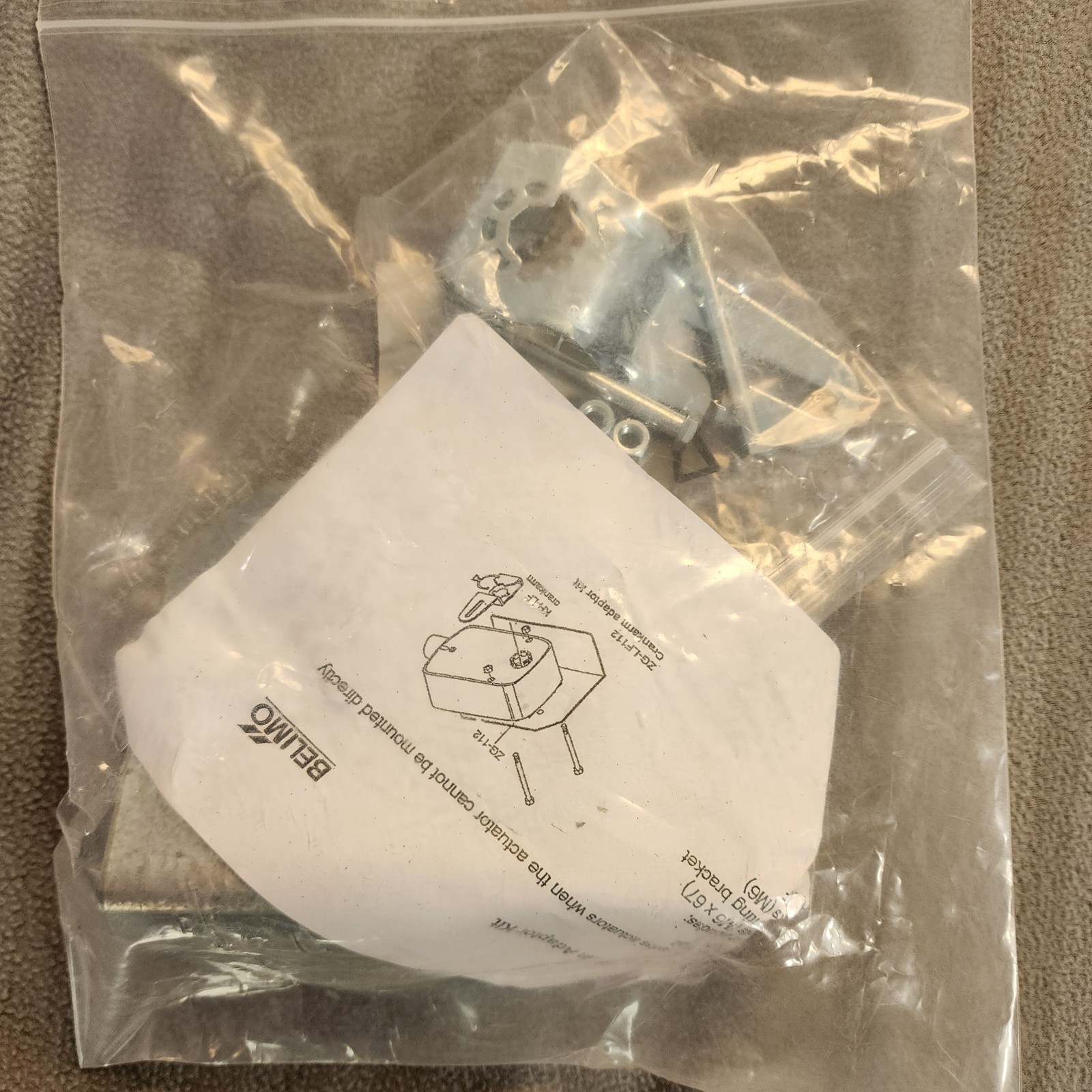BELIMO ZG-LF112 Crankarm Adaptor Kit-LF