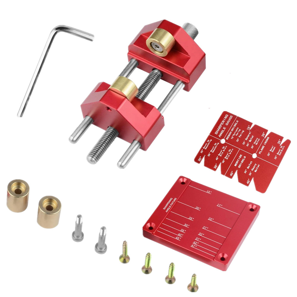 For Woodworking Chisels Precise Chisel Sharpening Jig Kit Honing Guide System🪈
